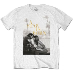 A Star Is Born - Jack & Ally Movie Poster Uni Wht    in der Gruppe MERCH / T-Shirt / Rockoff_Nya April24 bei Bengans Skivbutik AB (3825760r)