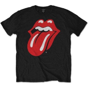 Rolling Stones - Classic Tongue Uni Bl T-Shirt in der Gruppe MERCHANDISE / T-shirt / Pop-Rock bei Bengans Skivbutik AB (3828226r)