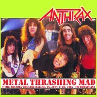 Anthrax - Metal Trashing Mad Live Dallas 1987 in der Gruppe VINYL / Bestseller bei Bengans Skivbutik AB (3832619)