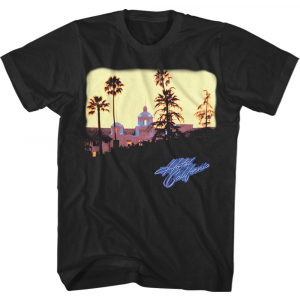 Eagles - Eagles Unisex Tee: Hotel California in der Gruppe CDON - Exporterade Artiklar_Manuellt / T-shirts_CDON_Exporterade bei Bengans Skivbutik AB (3834014r)