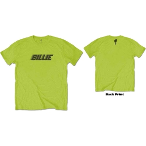 Billie Eilish - Racer Logo & Blohsh Uni Lime Green    in der Gruppe MERCH / T-Shirt / Rockoff_Nya April24 bei Bengans Skivbutik AB (3835671r)