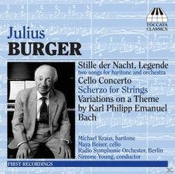Burger Julius - Two Songs For Baritone And Orchestr in der Gruppe CD bei Bengans Skivbutik AB (3837516)