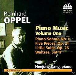 Oppel - Piano Music Vol 1 in der Gruppe Externt_Lager / Naxoslager bei Bengans Skivbutik AB (3837517)