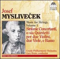 Myslivecek - Music For Strings 1 in der Gruppe Externt_Lager / Naxoslager bei Bengans Skivbutik AB (3837524)
