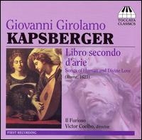 Kapsberger - Libro Secondo D'arie in der Gruppe CD bei Bengans Skivbutik AB (3837526)