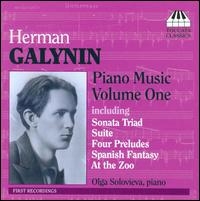 Galynin - Piano Music Vol 1 in der Gruppe Externt_Lager / Naxoslager bei Bengans Skivbutik AB (3837544)