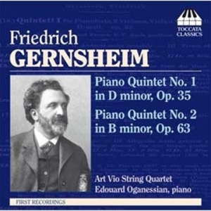 Gernsheim - Piano Quintets in der Gruppe CD / Klassiskt bei Bengans Skivbutik AB (3837586)