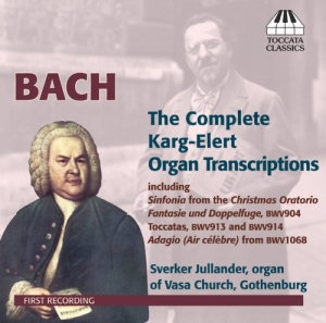Bach/Karg-Elert - Organ Transcriptions in der Gruppe CD bei Bengans Skivbutik AB (3837590)