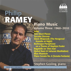 Ramey - Piano Music Vol 3 in der Gruppe Externt_Lager / Naxoslager bei Bengans Skivbutik AB (3837593)