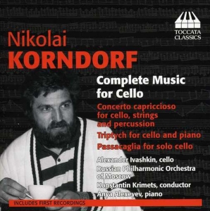 Korndorf - Complete Music For Cello in der Gruppe Externt_Lager / Naxoslager bei Bengans Skivbutik AB (3837596)
