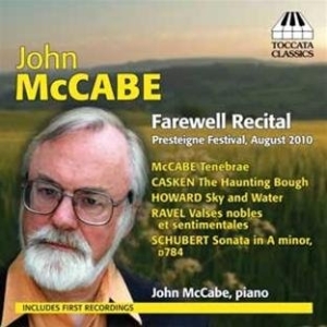Mccabe - Farewell Recital in der Gruppe CD bei Bengans Skivbutik AB (3837599)