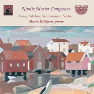 Grieg Edvard Sibelius Jean Sten - Nordic Master Composers in der Gruppe Externt_Lager / Naxoslager bei Bengans Skivbutik AB (3837779)