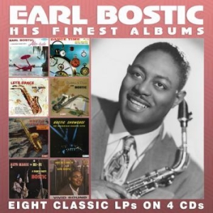 Bostic Earl - His Finest Albums 1953-63 (4 Cd) in der Gruppe CD / Jazz/Blues bei Bengans Skivbutik AB (3838141)