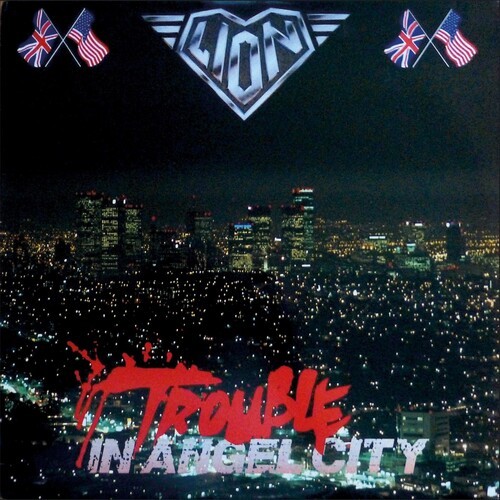 Lion - Trouble In Angel City in der Gruppe CD / Hårdrock/ Heavy metal bei Bengans Skivbutik AB (3838338)