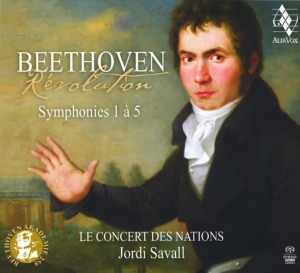 Beethoven Ludwig Van - Symphonies Nos. 1 - 5 in der Gruppe MUSIK / SACD / Klassiskt bei Bengans Skivbutik AB (3838425)