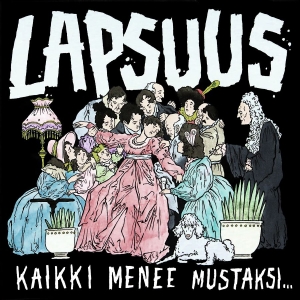 Lapsuus - Kaikki Menee Mustaksi (White Vinyl) in der Gruppe VINYL / Finsk Musik,Pop-Rock bei Bengans Skivbutik AB (3840744)