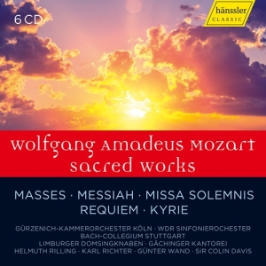 Mozart Wolfgang Amadeus Handel G - Sacred Works (6Cd) in der Gruppe Externt_Lager / Naxoslager bei Bengans Skivbutik AB (3844548)