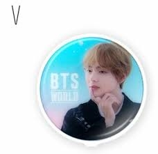 BTS - BTS World - Mirror Griptok - V in der Gruppe MERCHANDISE / Merch / K-Pop bei Bengans Skivbutik AB (3844937)