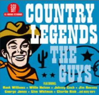Various Artists - Country Legends - Guys in der Gruppe CD / Bestseller bei Bengans Skivbutik AB (3846207)