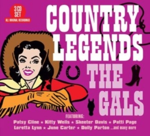 Various Artists - Country Legends - The Gals in der Gruppe CD / Country,Pop-Rock bei Bengans Skivbutik AB (3846208)