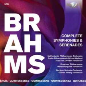 Johannes Brahms - Quintessence Brahms - Complete Symp in der Gruppe Externt_Lager / Naxoslager bei Bengans Skivbutik AB (3846955)