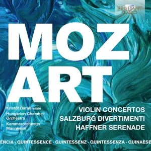 Wolfgang Amadeus Mozart - Quintessence Mozart - Violin Concer in der Gruppe Externt_Lager / Naxoslager bei Bengans Skivbutik AB (3846957)
