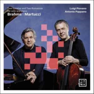 Johannes Brahms Giuseppe Martucci - Two Sonatas & Two Romances For Cell in der Gruppe Externt_Lager / Naxoslager bei Bengans Skivbutik AB (3846960)