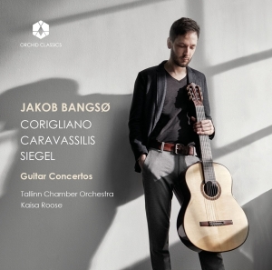 Jakob Bangso - Corigliano/Caravassilis/Siegel: Guitar Concertos in der Gruppe Externt_Lager / Naxoslager bei Bengans Skivbutik AB (3846977)