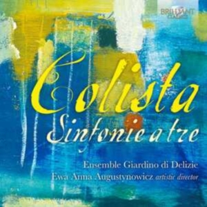 Lelio Colista - Sinfonie A Tre in der Gruppe Externt_Lager / Naxoslager bei Bengans Skivbutik AB (3846991)
