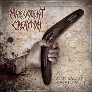 Malevolent Creation - Australian Onslaught in der Gruppe VINYL / Hårdrock bei Bengans Skivbutik AB (3847259)