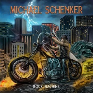 Schenker Michael - Rock Machine (Blue Vinyl) in der Gruppe VINYL / Hårdrock/ Heavy metal bei Bengans Skivbutik AB (3847260)