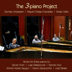 Various - The 3-Piano Project in der Gruppe Externt_Lager / Naxoslager bei Bengans Skivbutik AB (3847515)