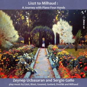 Various - Liszt To Milhaud: A Journey With Pi in der Gruppe Externt_Lager / Naxoslager bei Bengans Skivbutik AB (3847516)