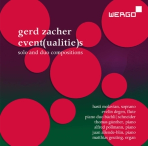 Zacher Gerd - Event(Ualitie)S: Solo & Duo Composi in der Gruppe Externt_Lager / Naxoslager bei Bengans Skivbutik AB (3847536)