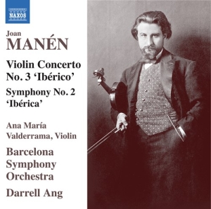 Manen Joan - Violin Concerto No. 3 (Ibérico) Sy in der Gruppe CD bei Bengans Skivbutik AB (3847538)