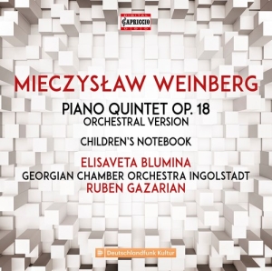 Weinberg Mieczyslaw - Piano Quintet, Op. 18 (Orchestral V in der Gruppe Externt_Lager / Naxoslager bei Bengans Skivbutik AB (3848654)