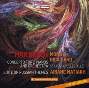 Bruch Max - Concerto For 2 Pianos & Orchestra in der Gruppe Externt_Lager / Naxoslager bei Bengans Skivbutik AB (3848655)