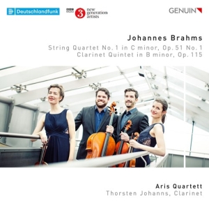 Brahms Johannes - String Quartet No. 1 In C Minor, Op in der Gruppe CD bei Bengans Skivbutik AB (3848661)