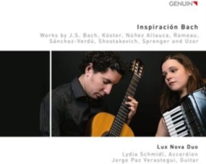 Various - Inspiración Bach - Works By Bach, N in der Gruppe Externt_Lager / Naxoslager bei Bengans Skivbutik AB (3848662)
