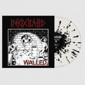 Intoxicated - Walled (Clear/Black Splatter Vinyl) in der Gruppe VINYL / Hårdrock bei Bengans Skivbutik AB (3848789)