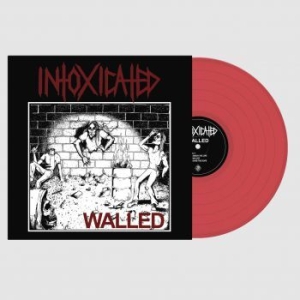 Intoxicated - Walled (Red Vinyl) in der Gruppe VINYL / Hårdrock bei Bengans Skivbutik AB (3848790)