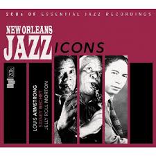 Louis Armstrong & Sidney Beche - New Orleans Jazz Icons in der Gruppe Minishops / Louis Armstrong bei Bengans Skivbutik AB (3852978)