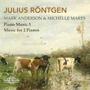 Rontgen Julius - Piano Music, Vol. 5 - Music For 2 P in der Gruppe Externt_Lager / Naxoslager bei Bengans Skivbutik AB (3852991)