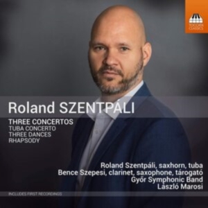 Szentpali Roland - Three Concertos in der Gruppe Externt_Lager / Naxoslager bei Bengans Skivbutik AB (3853004)