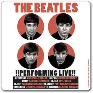 The Beatles - Performing Live Individual Cork Coaster in der Gruppe MERCHANDISE / Merch / Pop-Rock bei Bengans Skivbutik AB (3862830)