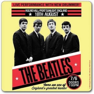 Beatles - The Beatles Single Cork Coaster: 1962 Po in der Gruppe Merchandise bei Bengans Skivbutik AB (3862831)