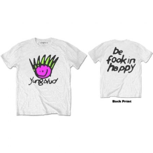 Yungblud/ Unisex Tee White -  Face (Back Print) (L) in der Gruppe -Start Tshirt bei Bengans Skivbutik AB (3865188)