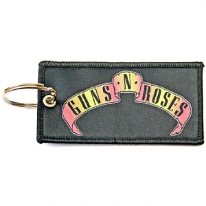 Guns N' Roses - Guns N' Roses Keychain: Scroll Logo (Dou in der Gruppe Merchandise bei Bengans Skivbutik AB (3880835)