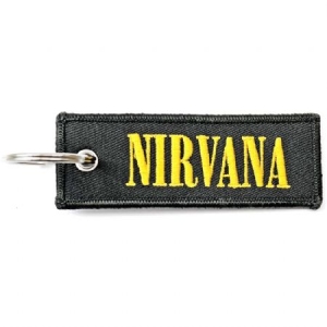 Nirvana - Nirvana Keychain: Logo (Double Sided Pat in der Gruppe Minishops / Nirvana bei Bengans Skivbutik AB (3880837)