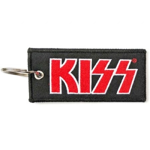 Kiss - KISS Keychain: Red Logo (Double Sided Pa in der Gruppe Minishops / Kiss bei Bengans Skivbutik AB (3880838)